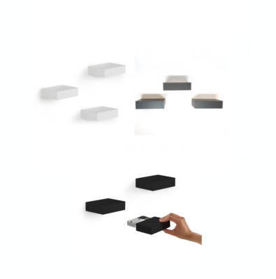 Umbra Showcase 3er Set Regale Regalbretter Wandboard Wandregal Miniregale Ablage