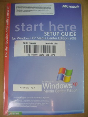 software windows xp media center edition 2005