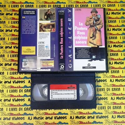 VHS Film LA PANTERA ROSA COLPISCE ANCORA 1990 Peter Sellers ITC VZIV 22097(F246)