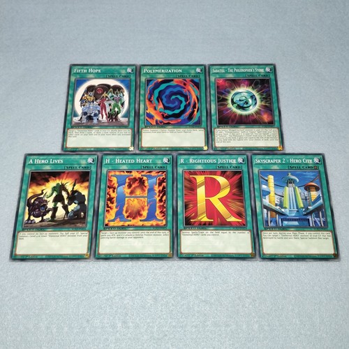 Yugioh GX Jaden Yuki 64 Card Deck Elemental HERO Tempest Wild Wingman Fusion NM - 第 5/5 張圖片