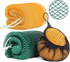 2 Pack African Net Sponge Exfoliating Body Scrubber Bath Sponge for Daily Use Y