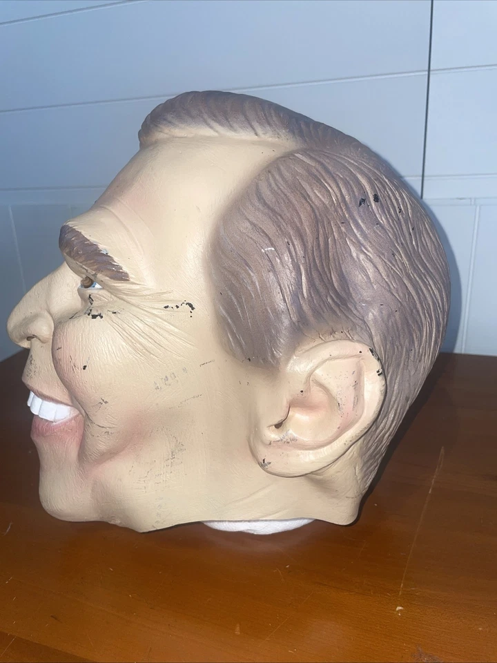 Máscara del Presidente George W. Bush Halloween Disfraz Disfraz Marca 2006 Foto 3 de 4