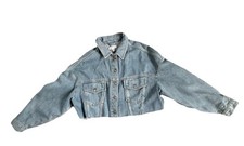 Topshop Cropped Denim Jacket US size 8
