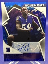 2021 Panini Rookies & Stars ~ Rookies Daelin Hayes #200 True Blue Signatures /49