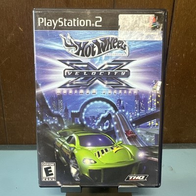 Hot Wheels Velocity X Sony PlayStation PS2 Racing Action Adventure