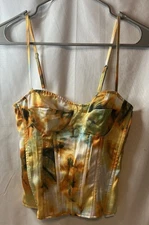 Womens Pretty Little Thing Corset Size 2 Small Party Top