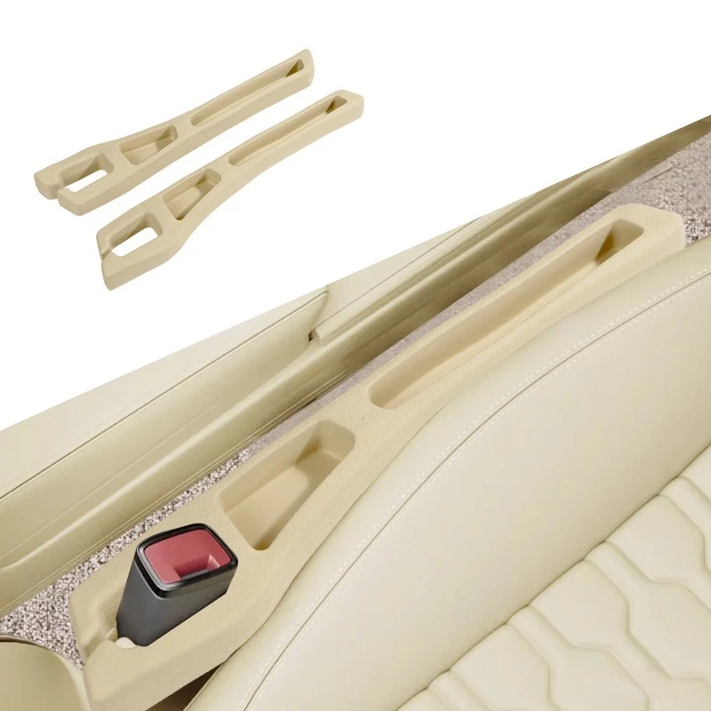 Organizador de ajuste de relleno de huecos para asiento de auto 2 piezas para evitar que las cosas se caigan universal Foto 4 de 4