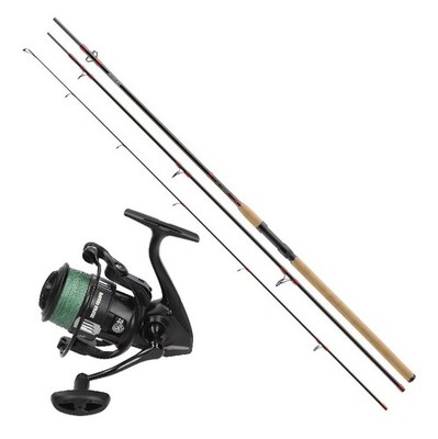Allroundcombo Daiwa Tornado Z 3,30m 75-120g + Mostal Taipan 4000FD mit Schnur