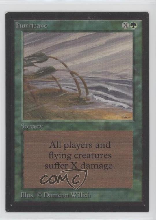 Hurricane Magic: Collectors' Edition Non-Playable Gold Backs 1993