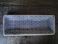 WONKI WARE Di Marshall Pottery South African Dinnerware 27cm Rectangular Dish