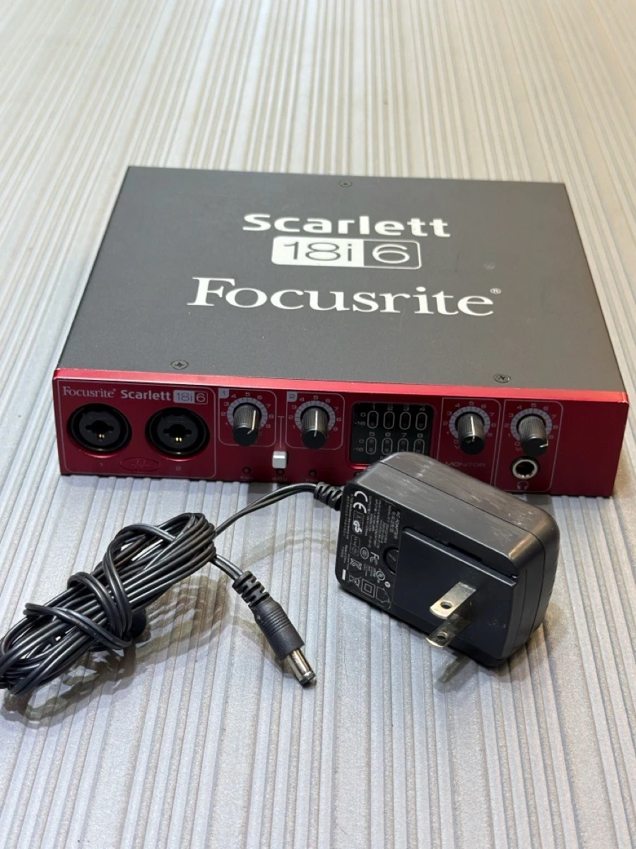Focusrite Scarlett 18i6 for sale | eBay