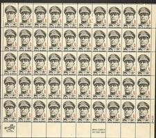 United States 6¢ DOUGLAS MACARTHUR #1424 MNH Full Sheet