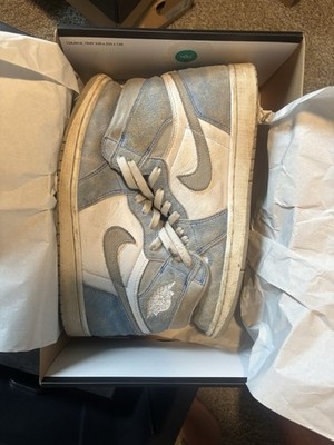 Jordan Air Jordan 1 Retro High Hyper Royal Smoke Colorblock Blue White Gray