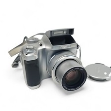 Fujifilm FinePix S3000 3 megapixel fotocamera digitale argento 6x zoom retro fotocamera digitale