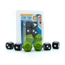Star Trek Adventures RPG Captain Kirk's Custom Tunic-Themed Dice Set  New