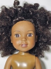American Girl Wellie Wishers African American Doll Kendall 14