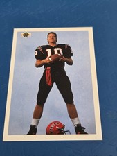 1991 Upper Deck #1 Star Rookie Checklist Dan McGwire Seattle FOOTBALL Card 7M. rookie card picture