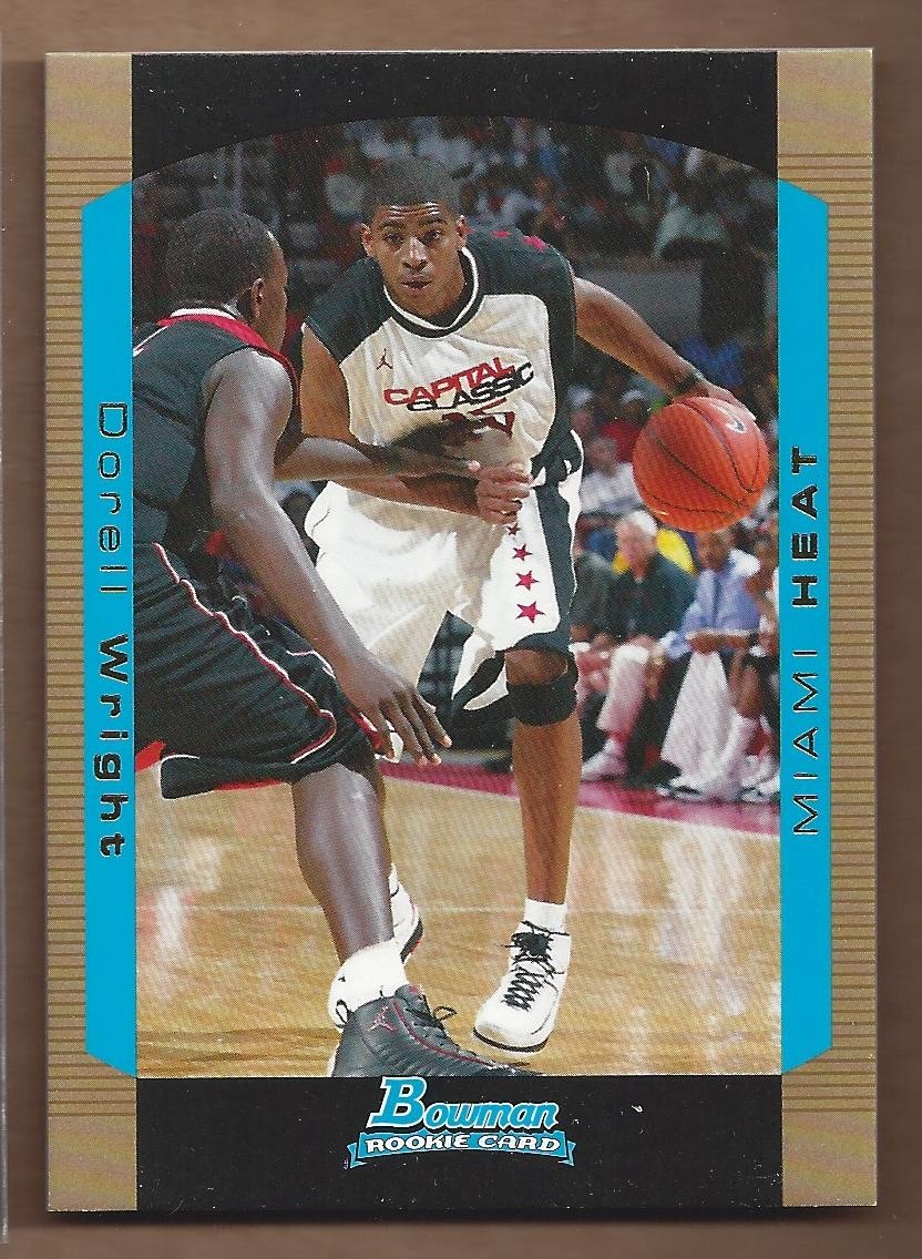 2004-05 Bowman Gold #153 Dorell Wright - BSK