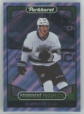 2021-22 UD Parkhurst Quinton Byfield PP2 Prominent Prospects RC