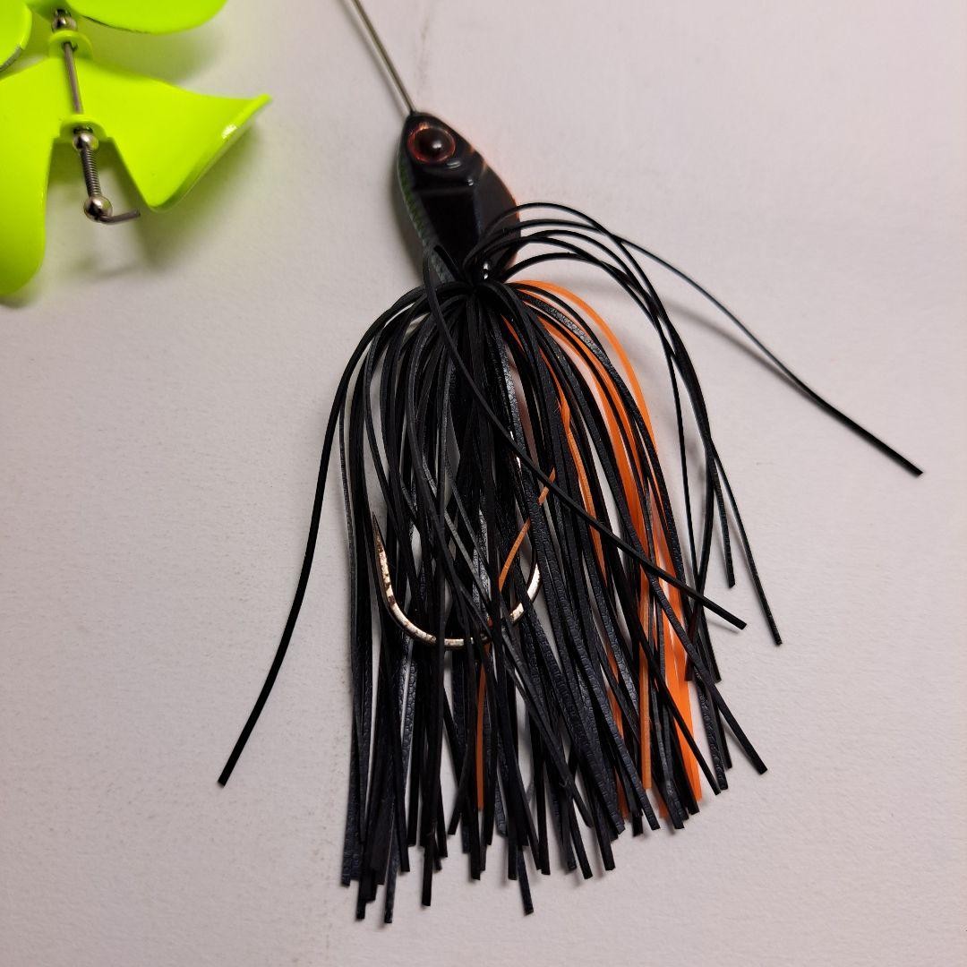 Evergreen Bubble Tornado Buzzbait 1/2oz & 3/8oz Set, Hard Lure, Used - Image 4