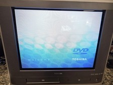 Toshiba MW20FH2 20 TV/VCR/DVD Combination CRT Working
