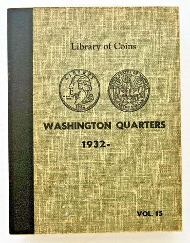 Library of Coins Vol. 15 Washing Quarters 1932 - 1973