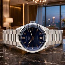 Tag Heuer ladies 36mm Carrera automatic near mint full set Tag Heuer warranty