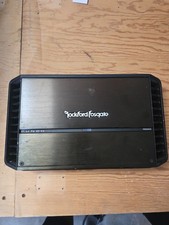 Rockford Fosgate P600X4 4-Channel 600W Car Amplifier - Black for