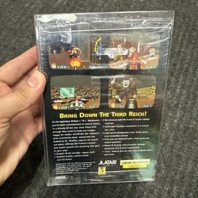 Wolfenstein 3D Atari Jaguar Atari Shooter 1994 Manual CIB With Shrink Wrap NICE