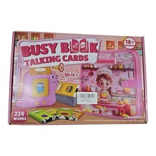 BUSY BOOK TALKING CARDS 18 months 224 words