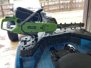 Georipper 20in Bar and chain 74cc 2- Stroke engine handheld trencher