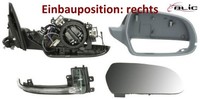 Blic 5402-25-051334P AußEnspiegel Rechts Spiegel AußEn FüR Audi