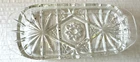 Vtg Anchor Hocking Prescut Star of David Butter Dish PLATE ONLY 7 1/4" x 3 1/4"