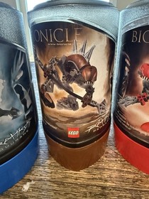 Lego BIONICLE RAHKSHI 8587 8588 8589 8590 8591 8592 W/Canisters & Instructions