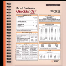 New - 2025 Thomson Reuters Small Business Quickfinder Handbook