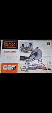 Black and Decker Mitre Saw BES710 2100W 254mm Single Bevel Slide Corded Dust Bag