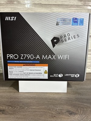 NEW! MSI PRO Z790-A MAX WiFi LGA 1700 ATX Intel Motherboard FAST FREE SHIPPING 