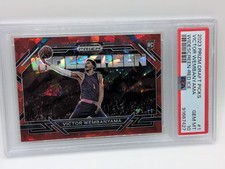 2023  Prizm Draft Picks #1 Victor Wembanyama Widescreen-Red Ice PSA 10 RC