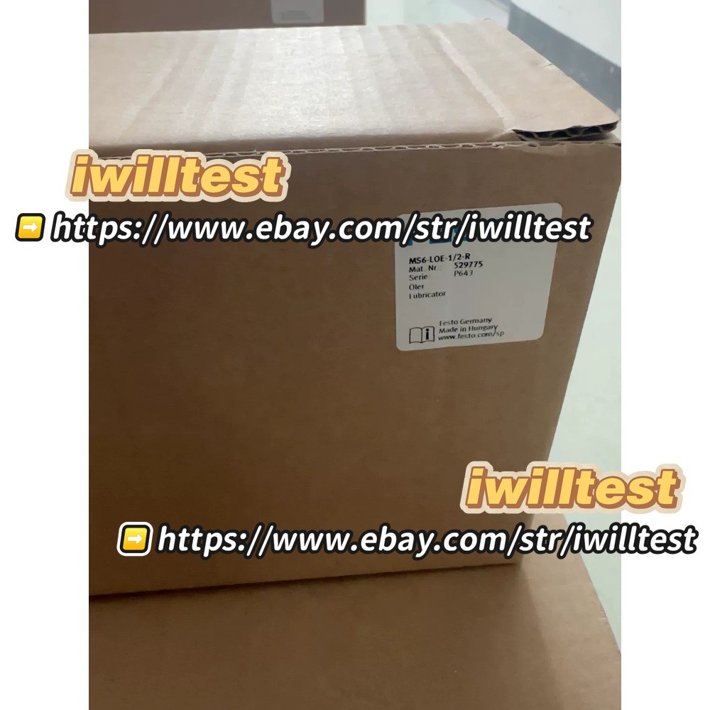 1PC NEW FESTO MS6-LOE-1/2-R 529775 #N39P YF