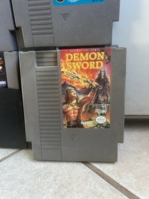 NES Nintendo Game Lot Ultima Robocop Dragon Spirit Demon Sword Gauntlet 2