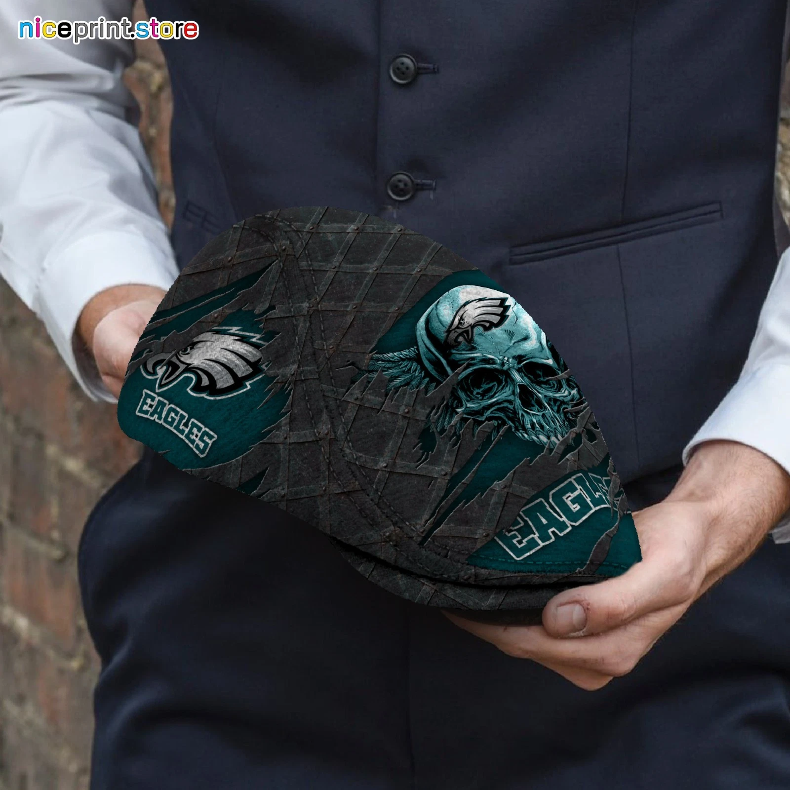 Philadelphia Team Jeff Cap Eagles football Driver Cap Golf Cap football Flat Cap