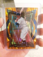 2025 Panini Select Concourse Orange Flash Prizm Pee Wee Reese #24