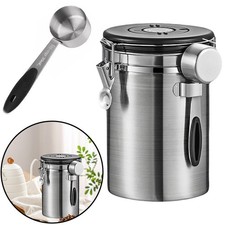 Kaffeedose Edelstahl Behälter für 1kg Kaffe...