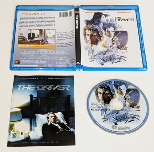 THE DRIVER TWILIGHT TIME LIMITED EDITION BLURAY Walter Hill 1978 Ryan O'Neal OOP