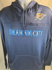 Oklahoma City Thunder Men's Hooded Pullover Size 2XL NWT