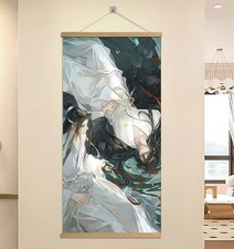 Grandmaster of Demonic Cultivation Wei Wuxian Wangji Hanging Scroll Wall Poster
