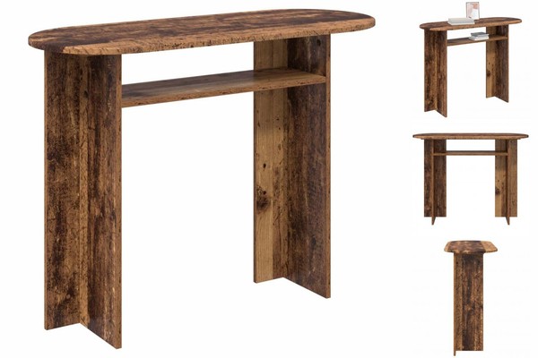 Konsolentisch Altholz 100X39,5X75 Cm Holzwerkstoff-image