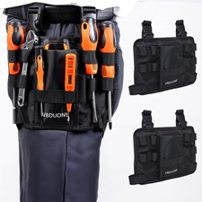Z Tool Holster - Leg Pouch with Belt Clip for Electricians, black