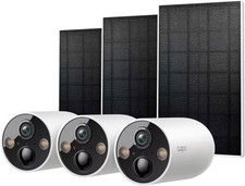 TP-Link - Tapo Outdoor Battery-Powered Wireless 2K Security Camera with Solar...