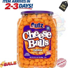 Utz Cheese Balls, 23 oz Barrel SAME DAY DISPACHED USA